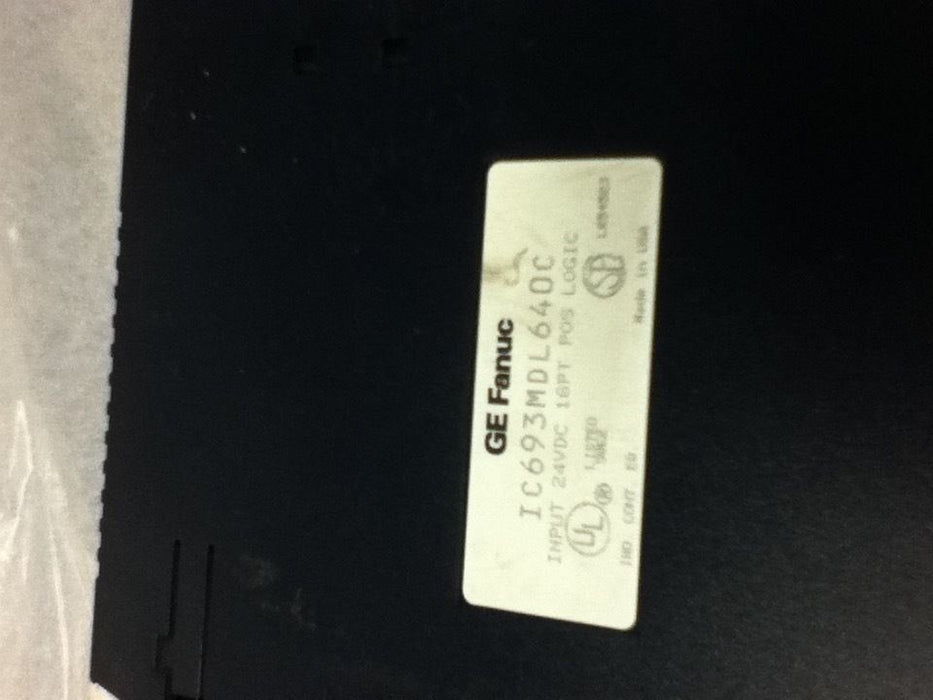 GE FANUC IC693MDL640C INPUT MODULE
