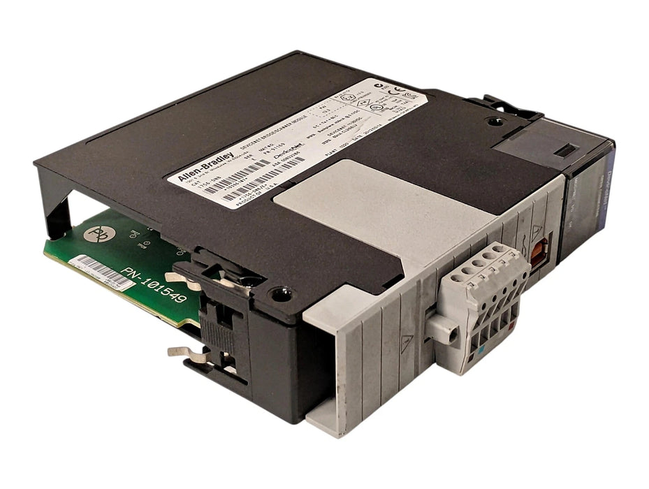 Allen-Bradley 1756-DNB Ser E F/W Rev 12.3 24 VDC Digital PLC Module No Cat Rev