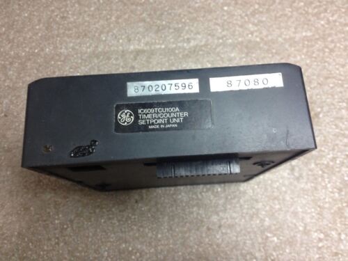 GE IC609TCU100A Timer Counter Set Point Unit