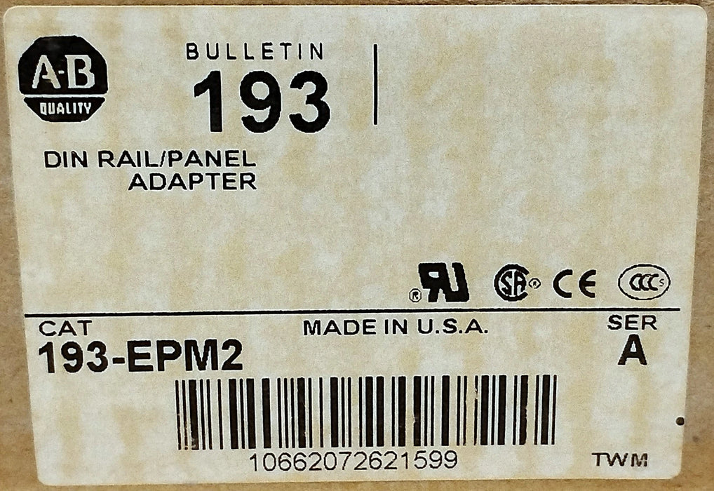 Allen-Bradley 193-EPM2 DIN Rail Attachment for Overload Relay