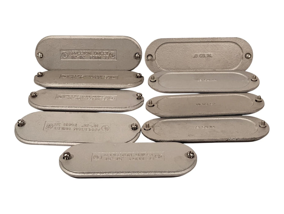 Appleton K125150CM FORM 35 Cover for 1-1/4 in and 1-1/2 in Conduit Bodies