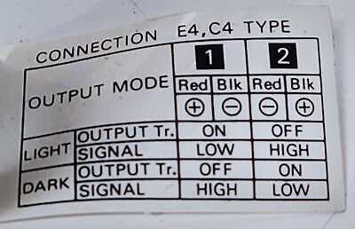Omron E3S-DS10E4 Diffuse Reflective Photoelectric Sensor