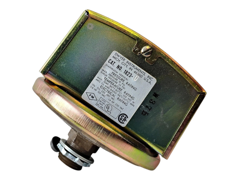 Dwyer 1823-0 Low Differential Pressure Switch