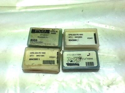 4 Dico 6042990R Carbide Inserts