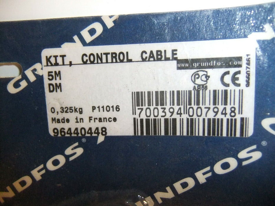 Grundfos Control Cable 5M 96440448