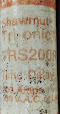 Gould Shawmut TRS200R TRI-IONIC 600 V 200 A RK5 Current-Limiting Time-Delay Fuse