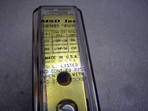 MSD B255XCXPL Relay Struthers Dunn