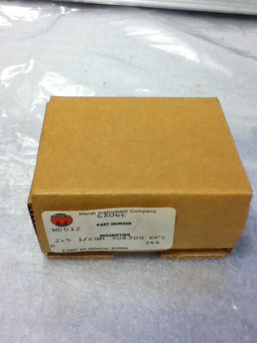 Marsh W0012 Gauge