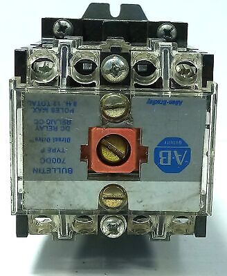 Allen-Bradley 700DC-P600Z24 Direct Drive™ DC Relay w/ 24 V DC Coil w/ Arc Shield