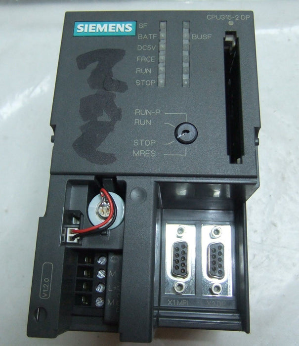 Siemens 6ES7-315-2AF03-0AB0 CPU Module Profibus