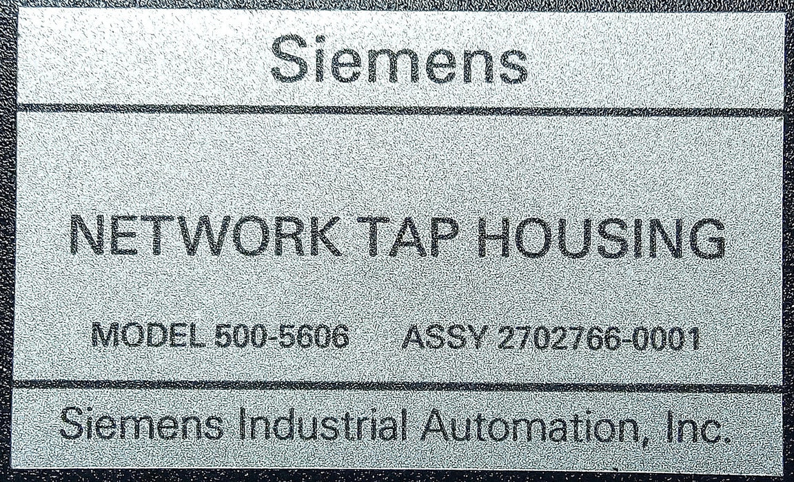 Siemens 500-5606 Network Tap Housing