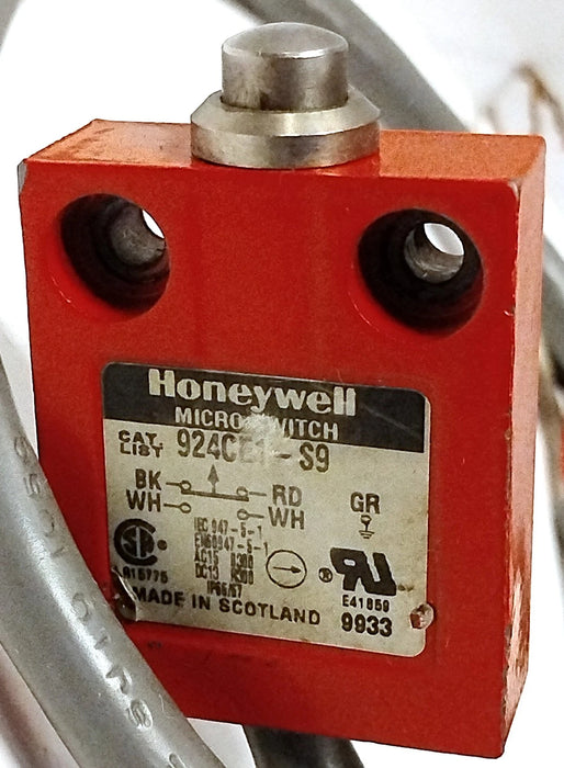 Honeywell 924CE1-S9 250 V AC 10 A Plunger Style Limit Switch