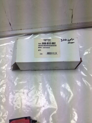 Warner 608-8117-007 Limit Switch