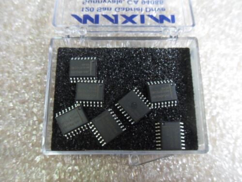 1 LOT OF 7 MAXIM MAX187CCWE ANALOG TO DIGITAL CONVERTERS