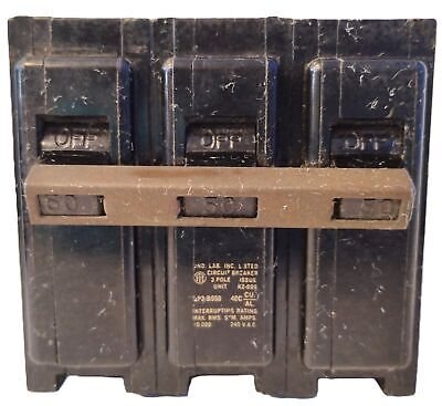 Siemens QP3B050 240 V AC 50 A 3 P Circuit Breaker