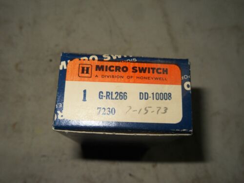 2 Microswitch DD-10008 Limit Switches G-RL266