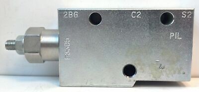 Bosch Rexroth R987234306 08410103023500B 3/8" 2610-5000 PSI Counterbalance Valve