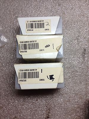 LOT OF CARBIDE TIPS VALENITE AND SANDVIK