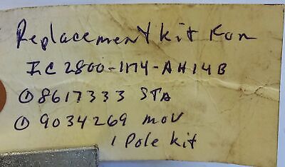 Unbranded CR2800-1174-AH148 1-Pole Contact Kit for GE 2800 Series Contactors