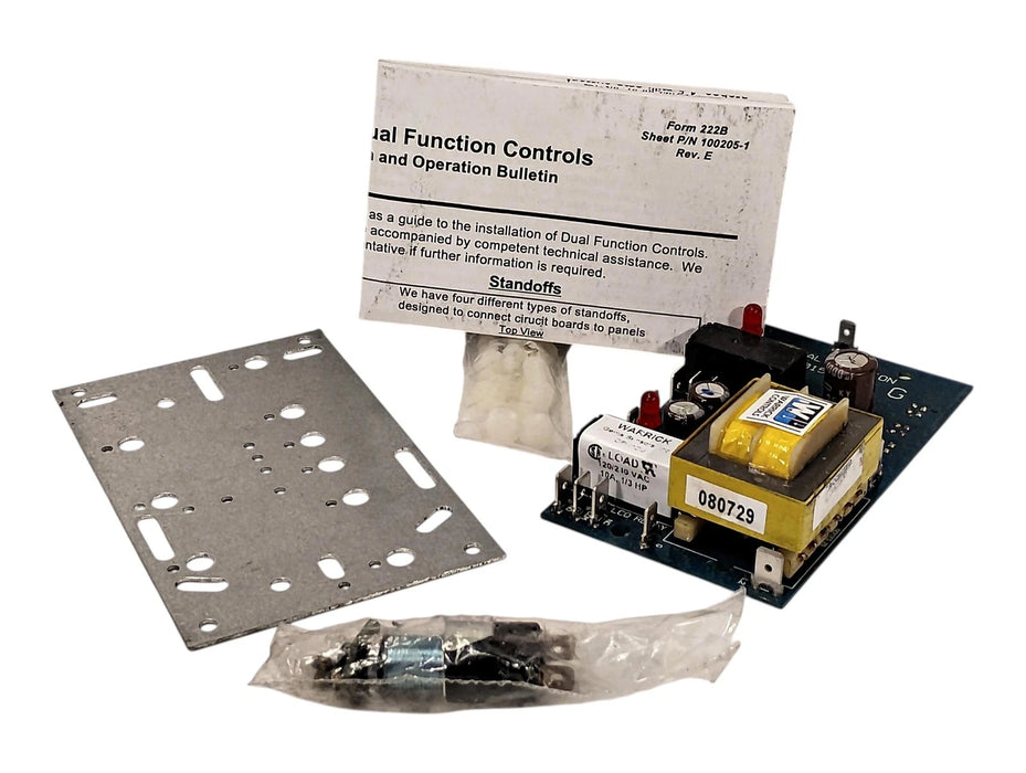 Warrick Controls DFC1D0J 7801502 Rev G 120 V 26 K Ohms Printed Circuit Board