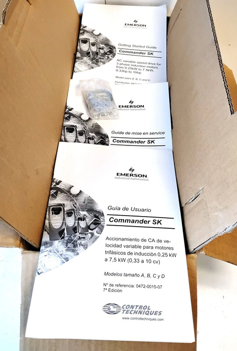 Emerson Control Techniques SKD3200400 5 HP Commander SK Variable Speed Drive