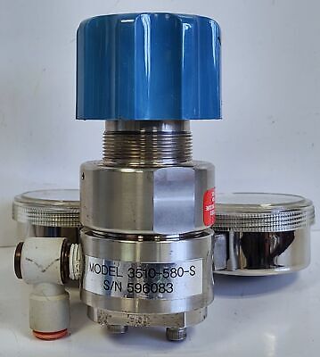 Matheson 3510-580-S High Pressure Stainless Steel Air Pressure Regulator
