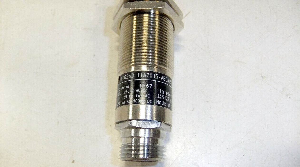 IFM EfectorProximity Switch IGA2005-UARKA/SC/SL/LS-300BL IG0333