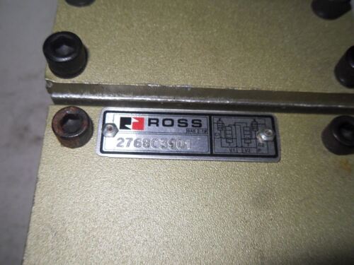 1 Ross 2768C3901 CHECK VALVE