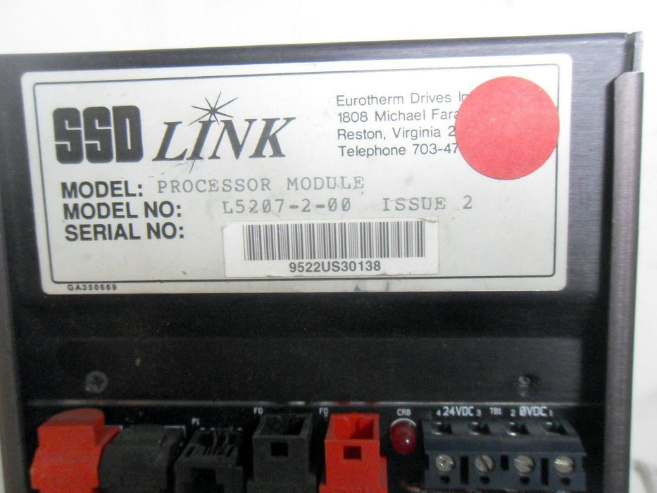 Eurotherm SSD LINK L5207-2-00 Processor Module