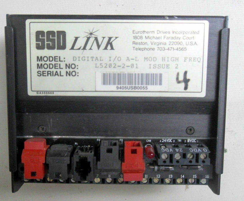 L5202-2-01 Eurotherm Drives Digital I/O A-L Mod High Freq