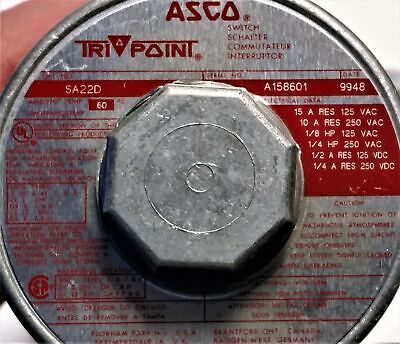 ASCO SA22D Pressure Switch