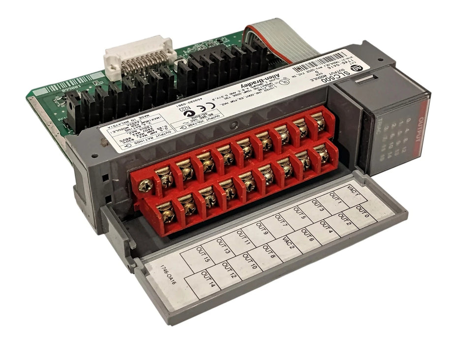 Allen Bradley 1746-OA16 Series D 85-265 VAC 16 Channel Digital PLC Output Module