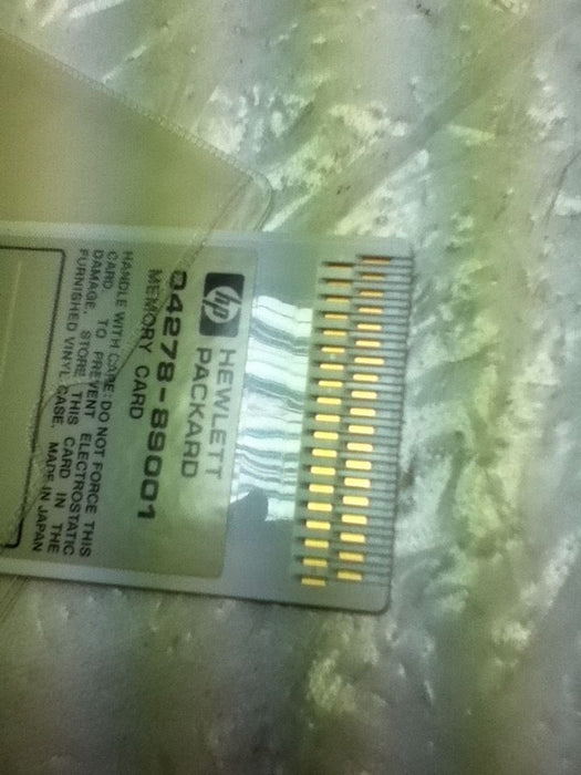 HP 04278-89001 Memory Card
