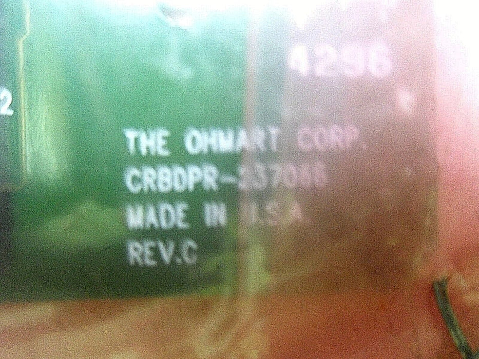 Ohmart CORP CRBDPR-237066 Board