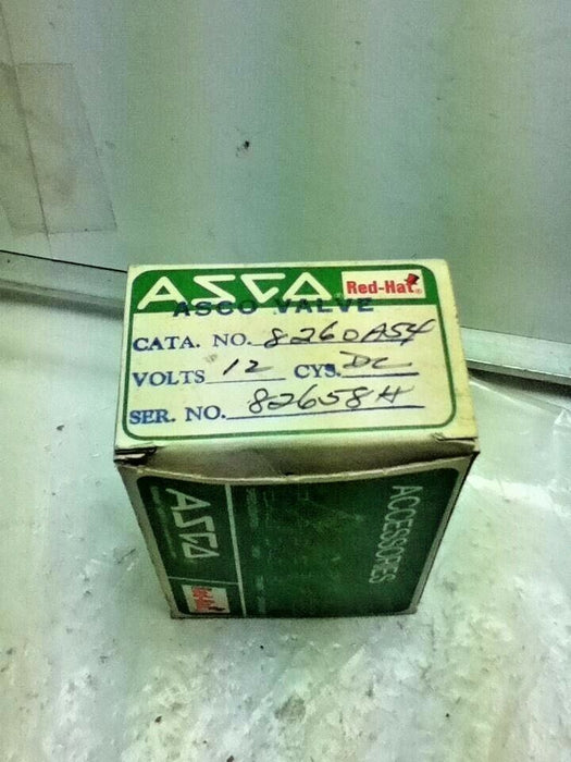 ASCO 8260A54 VALVE 1/4" 12 VDC