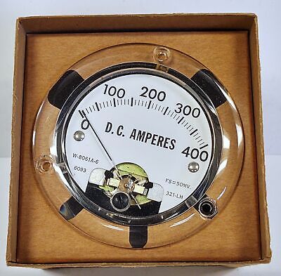 Hobart W-8061A-6 0-400 A DC Amperes Gauge