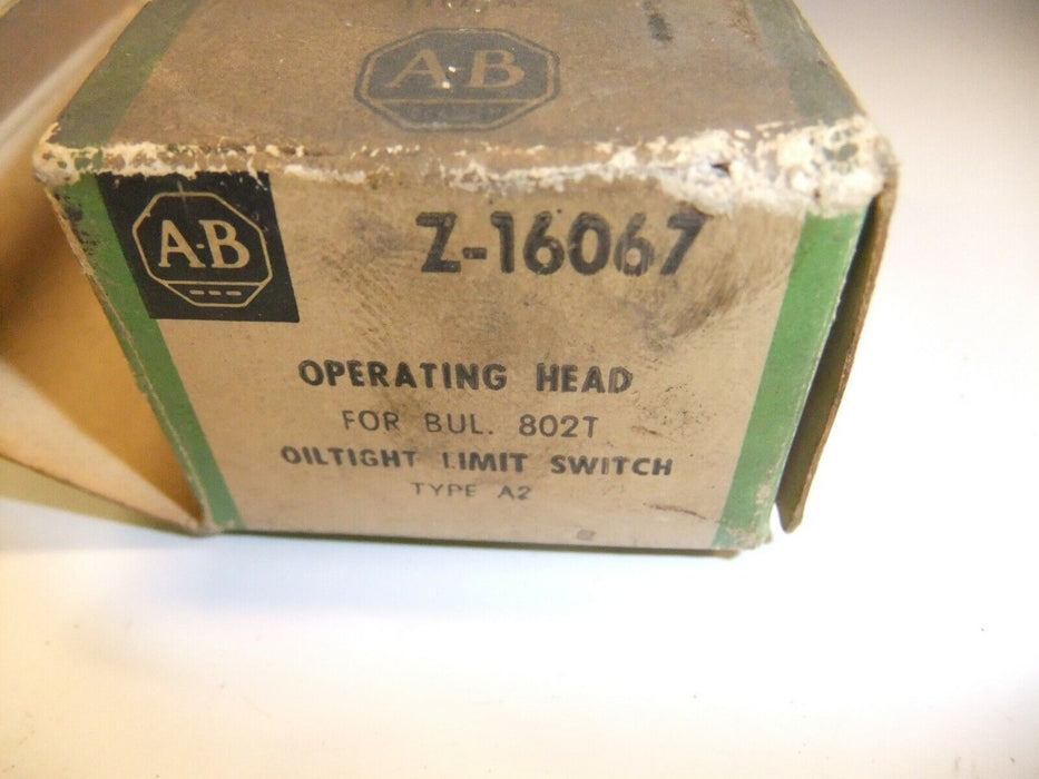 Allen-Bradley Limit Switch Head Z-16067