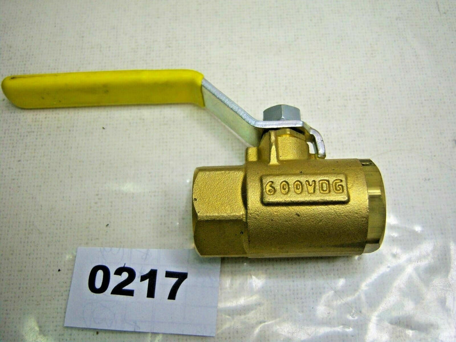Parker Ball Valve 1/2" 600WOG