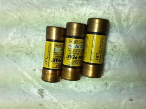 LOT OF 3 BUSS LPJ-2SP FUSES