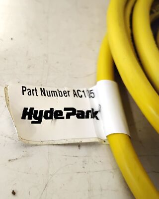 Hyde Park AC105 12 ft Straight 7/8-16 mini 4-Conductor Mating Connector Cable