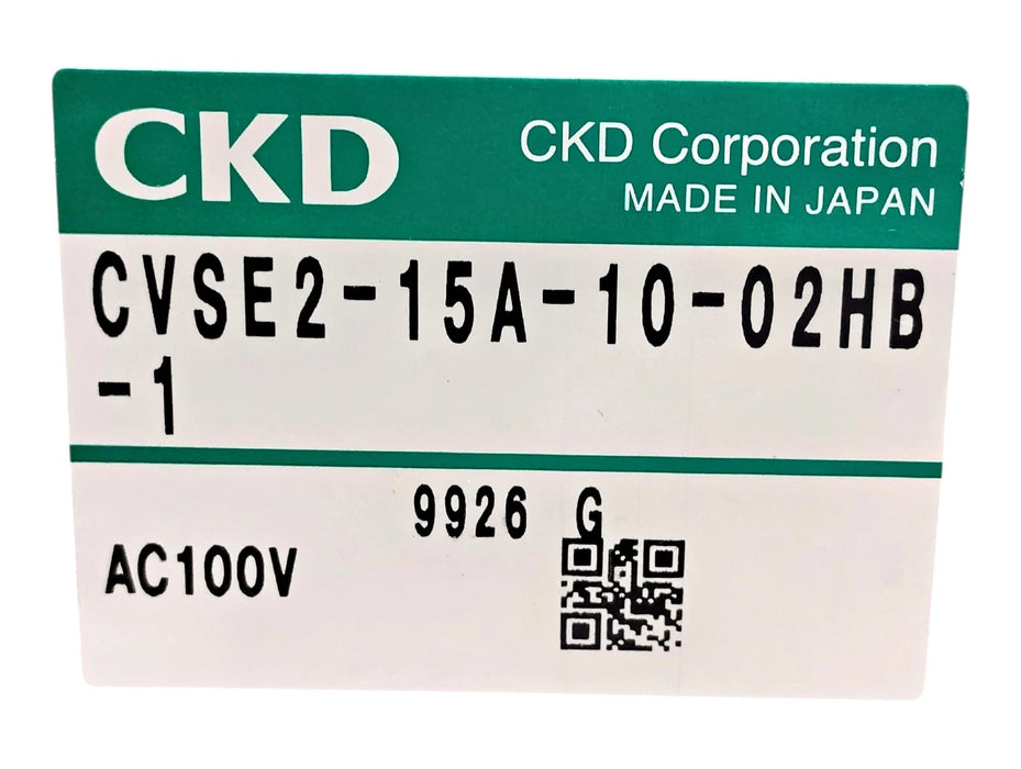 CKD CVSE2-15A-10-02HB Rc1/2 1.0MPa Solenoid Valve w/ 100/110 V AC Coil