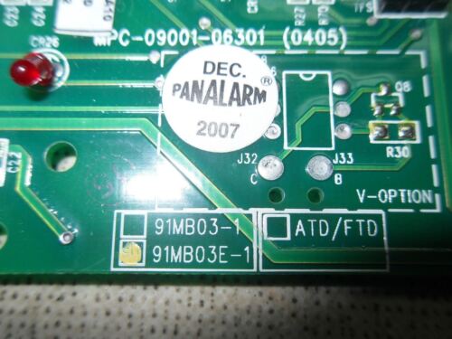 1 PANALARM 91TF1KP125DC4CE 91MB03E-1 RELAY PC BOARD