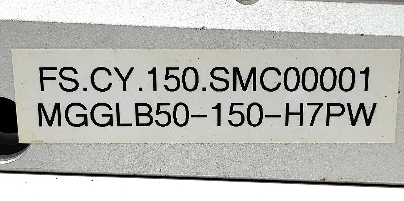 SMC MGGLB50-150-D7PW 145 psi Pneumatic Linear Actuator w/ Solid State Switches