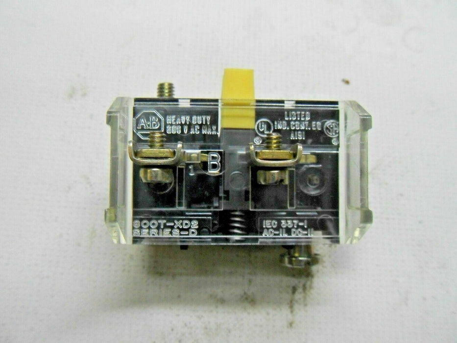 Allen-Bradley 800T-XD2 Contact Block