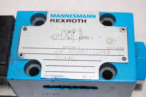 REXROTH 4WE6D607EG24N DIRECTIONAL CONTROL VALVE