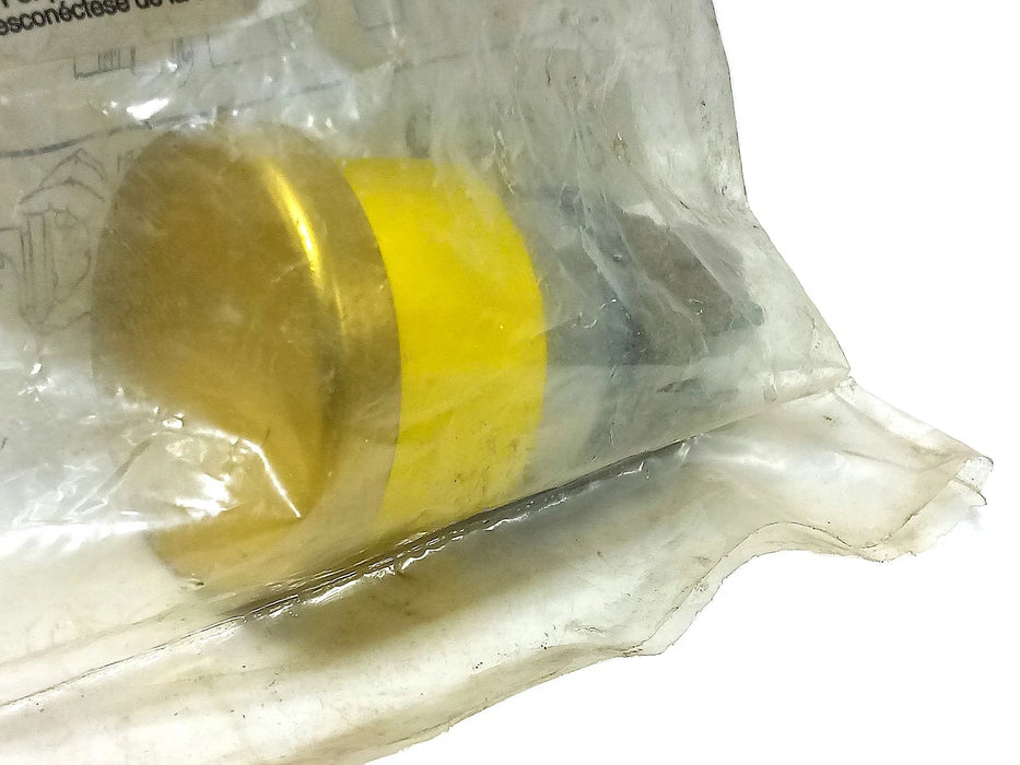 Allen-Bradley 800EM-M5 40 mm Gold Mushroom Head Momentary Pushbutton