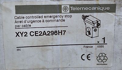 Telemecanique XY2CE2A296H7 Emergency Stop Pull Switch