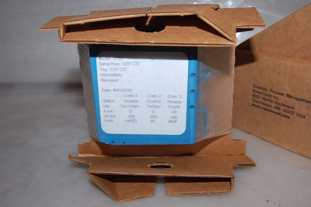 Rosemount SIGNAL CONVETER 333U