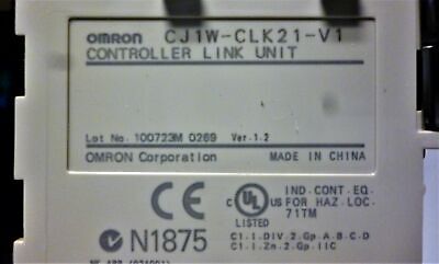 Omron CJ1W-CLK21-V1 I/O Control Unit