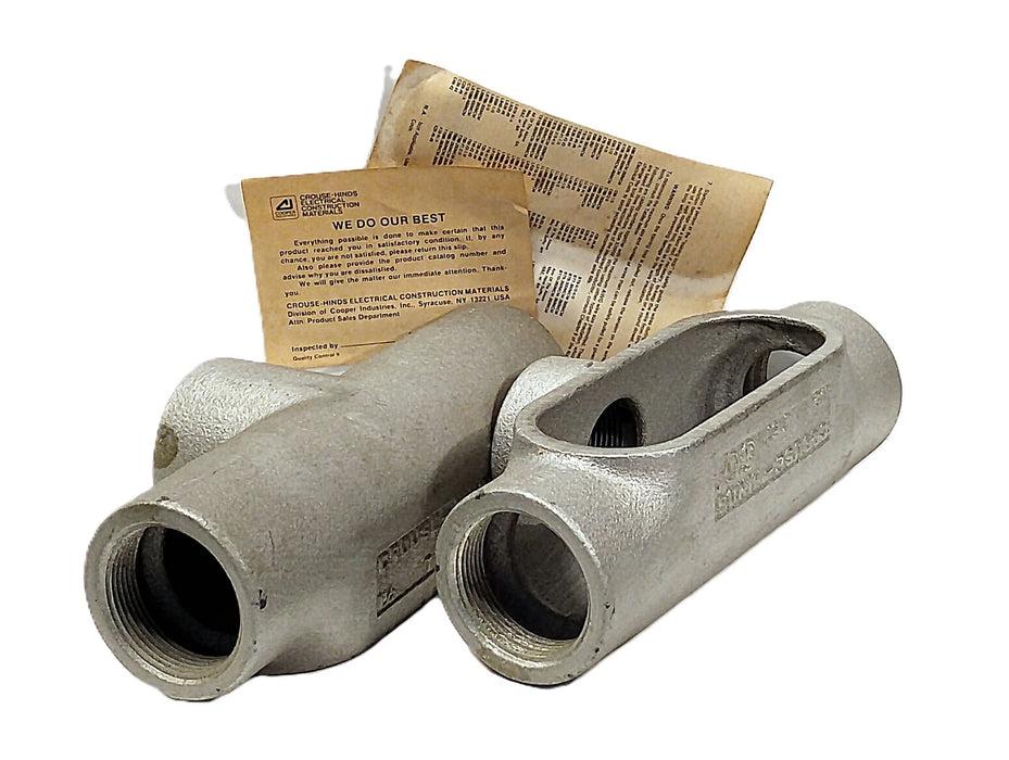 Crouse Hinds T57 1-1/2 in Rigid Conduit Outlet Body